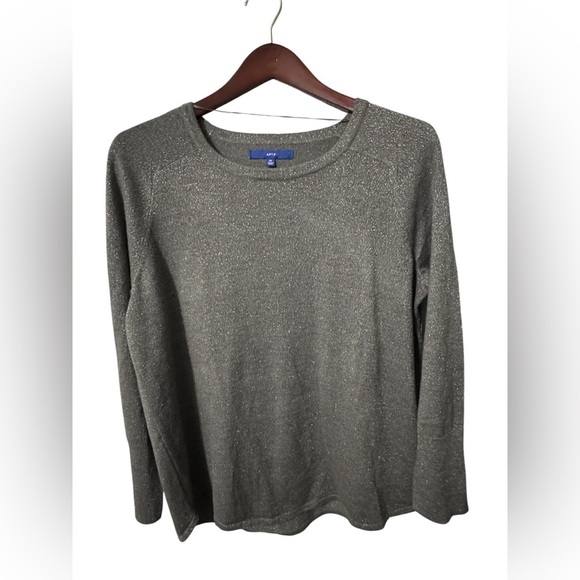Apt. 9 Sweaters - 🔥APT.9 Women Grey Sparkle Sweater Size XL